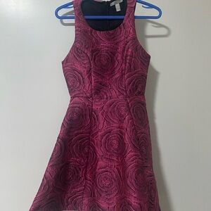 Dark pink Aqua skater dress